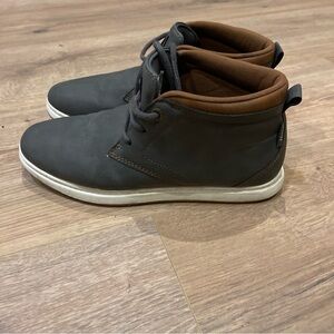 Bass Shoe Men's 7 Synthetic Leather Casual Boots Brown Two Tones